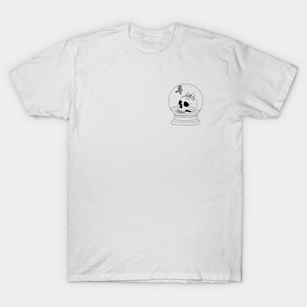 Snow Globe T-Shirt by Hofmann's Design